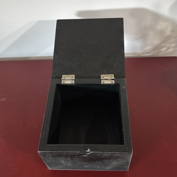 Black Wooden Friendship Box by Primitives by Kathy - Picture 4 of 5